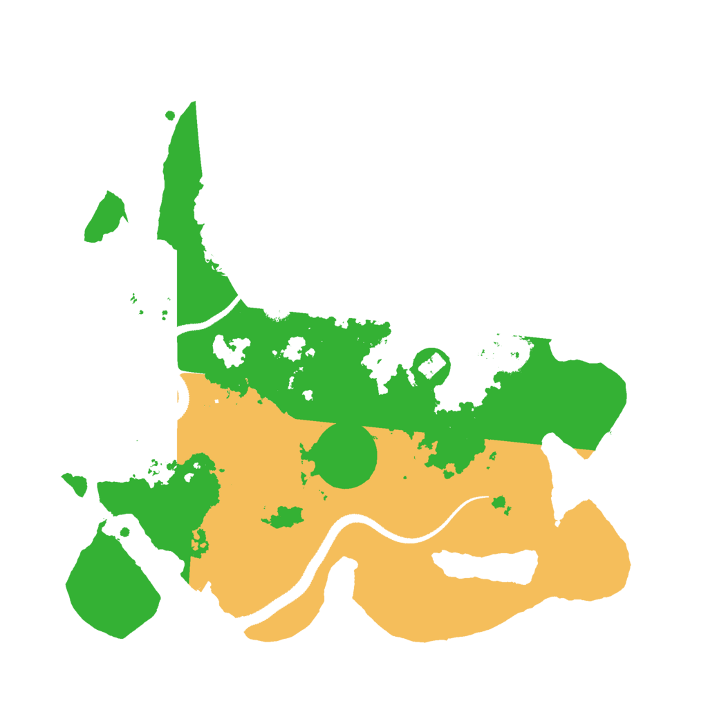 Biome Rust Map: Procedural Map, Size: 3000, Seed: 1561370211