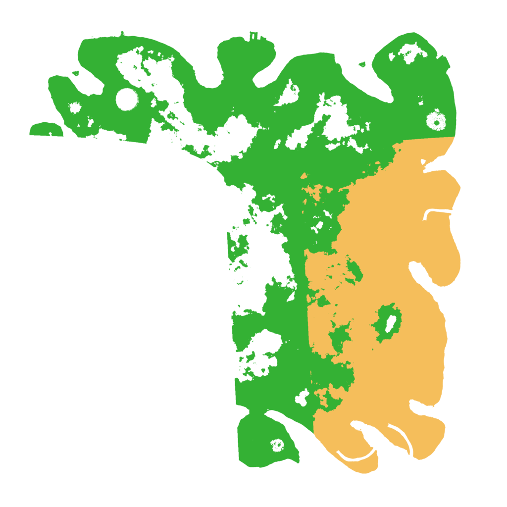 Biome Rust Map: Procedural Map, Size: 4000, Seed: 812345679