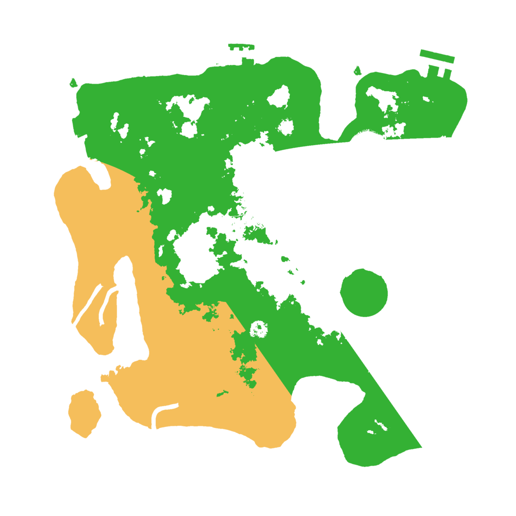 Biome Rust Map: Procedural Map, Size: 3000, Seed: 6425524