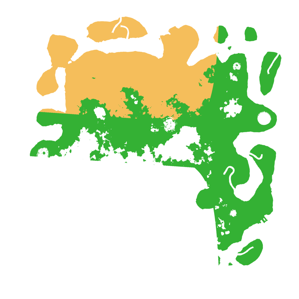 Biome Rust Map: Procedural Map, Size: 4000, Seed: 1231234