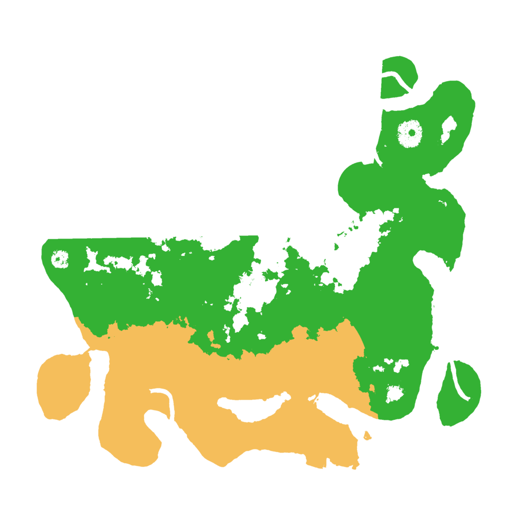 Biome Rust Map: Procedural Map, Size: 3000, Seed: 138465118