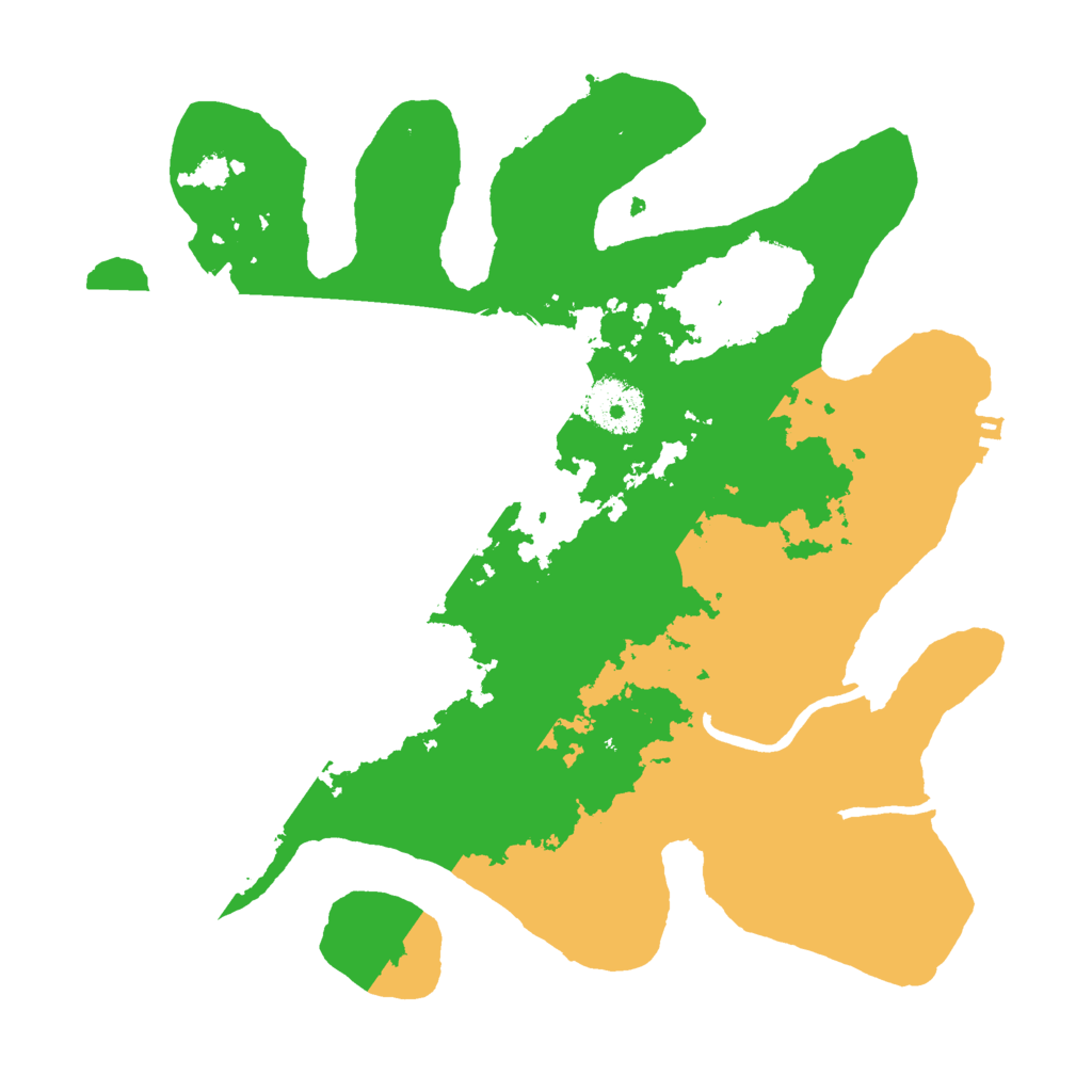 Biome Rust Map: Procedural Map, Size: 3000, Seed: 6912078