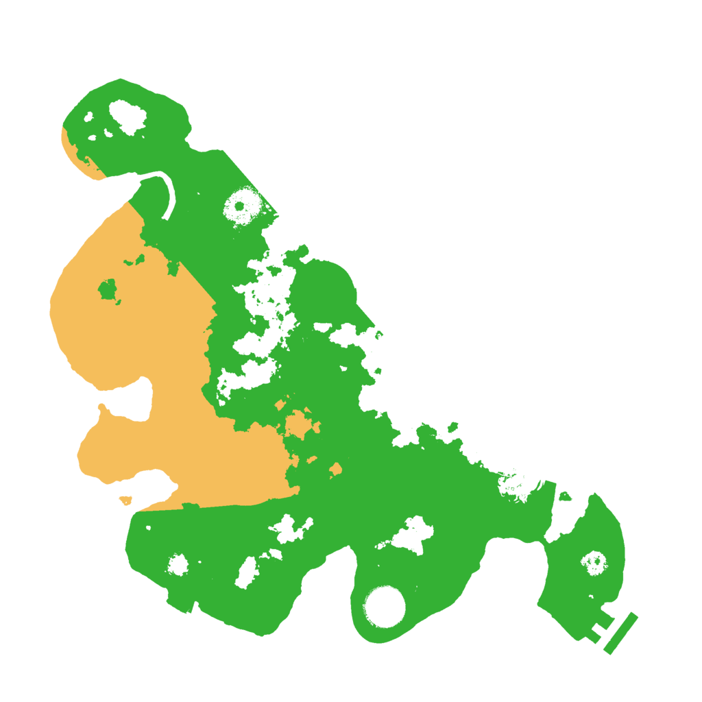 Biome Rust Map: Procedural Map, Size: 3000, Seed: 717986539