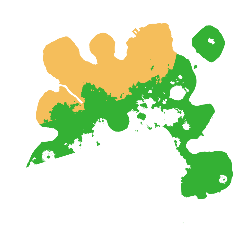 Biome Rust Map: Procedural Map, Size: 3000, Seed: 82465