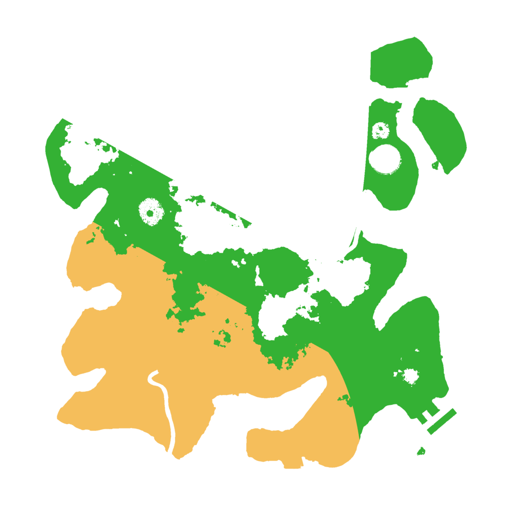 Biome Rust Map: Procedural Map, Size: 3000, Seed: 1534731180