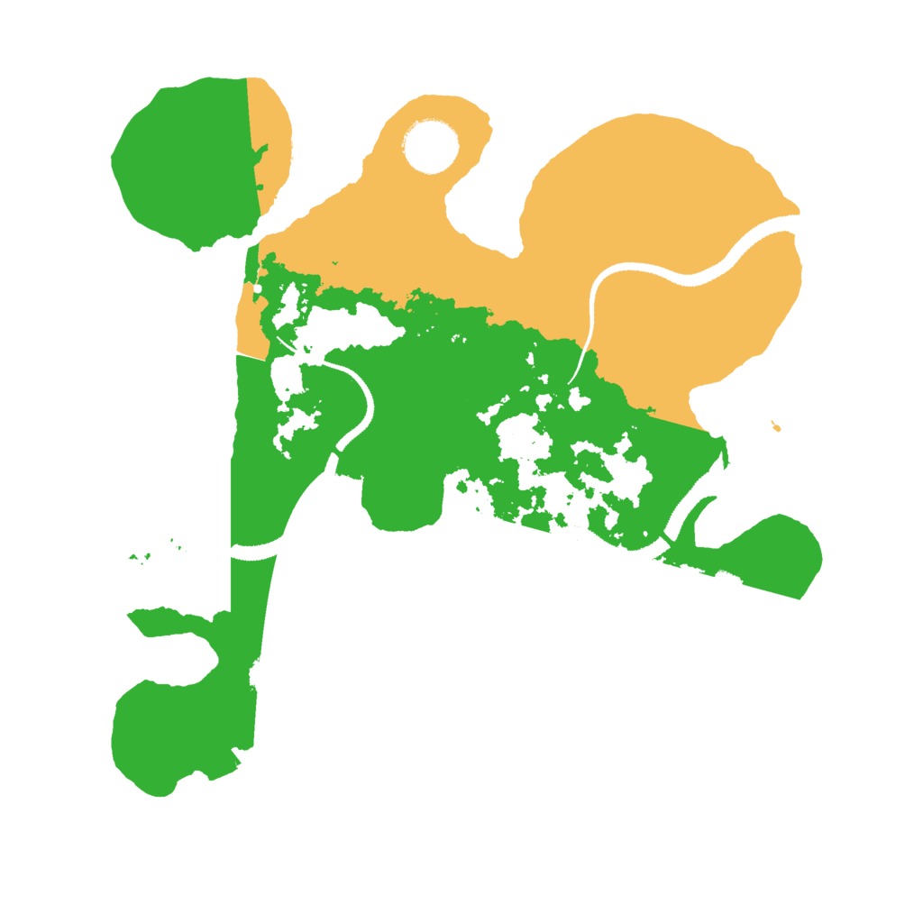 Biome Rust Map: Procedural Map, Size: 3000, Seed: 2013608293