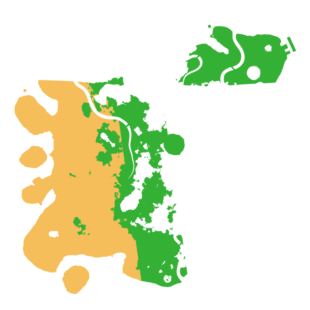 Biome Rust Map: Procedural Map, Size: 4000, Seed: 563037295