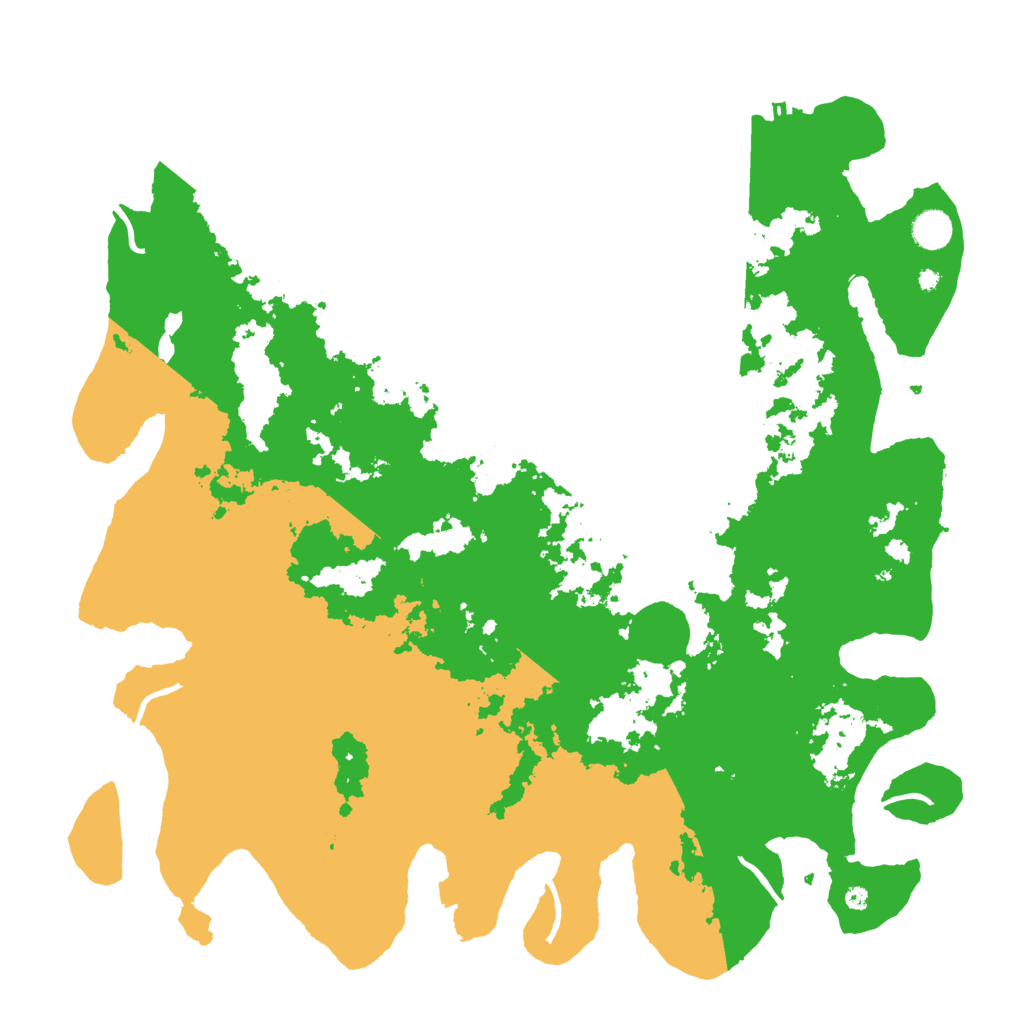 Biome Rust Map: Procedural Map, Size: 4500, Seed: 849907843