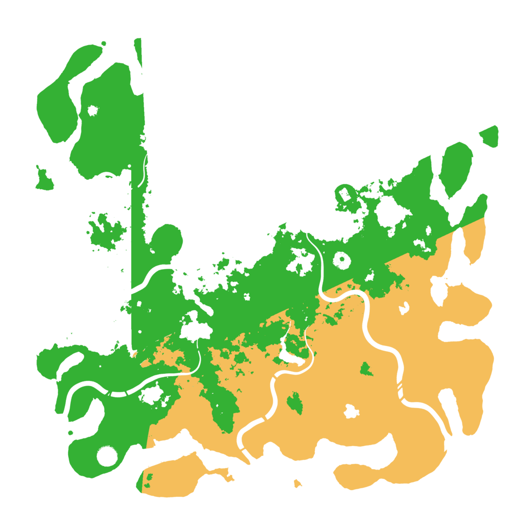 Biome Rust Map: Procedural Map, Size: 4500, Seed: 793211679