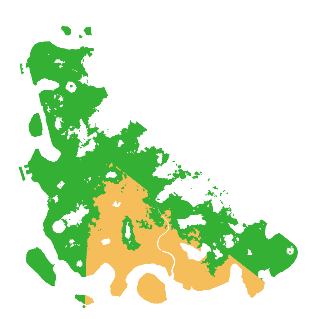 Biome Rust Map: Procedural Map, Size: 4500, Seed: 855790813
