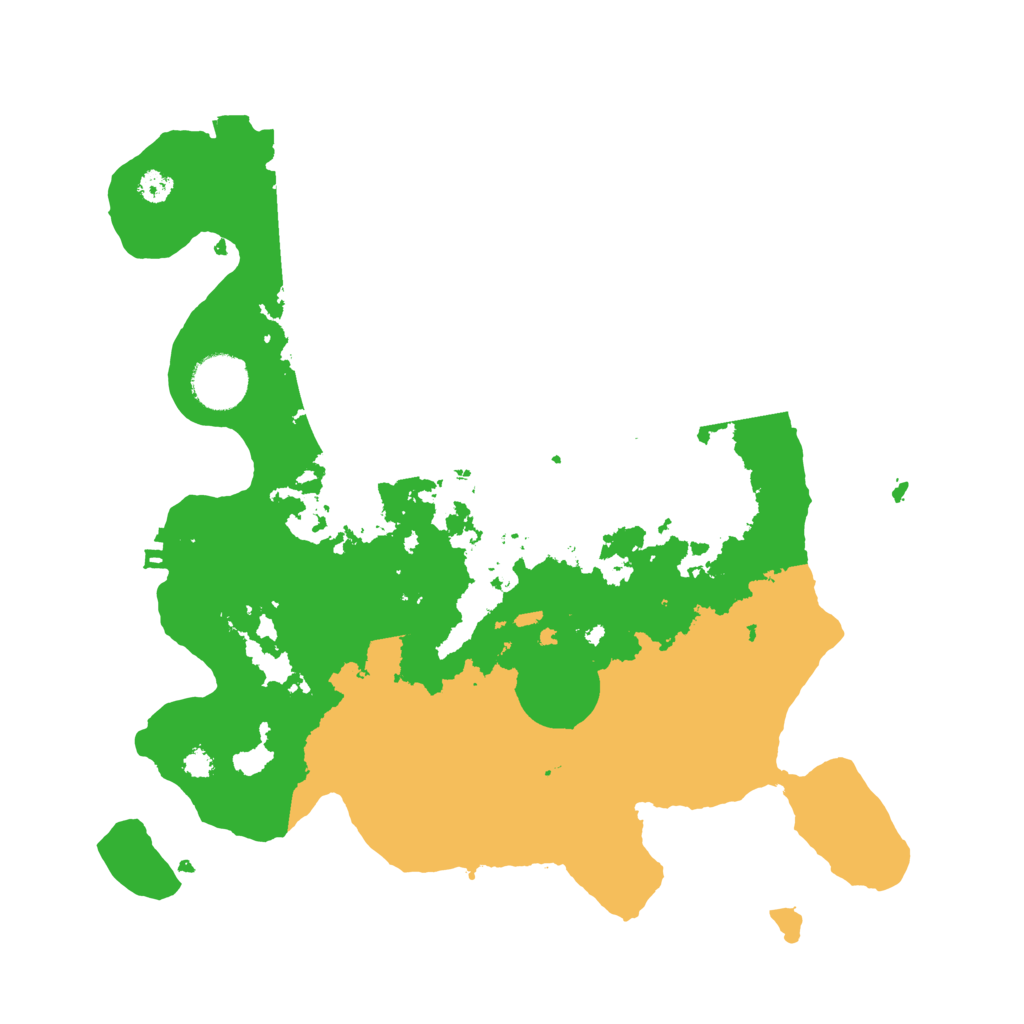 Biome Rust Map: Procedural Map, Size: 3250, Seed: 621659011