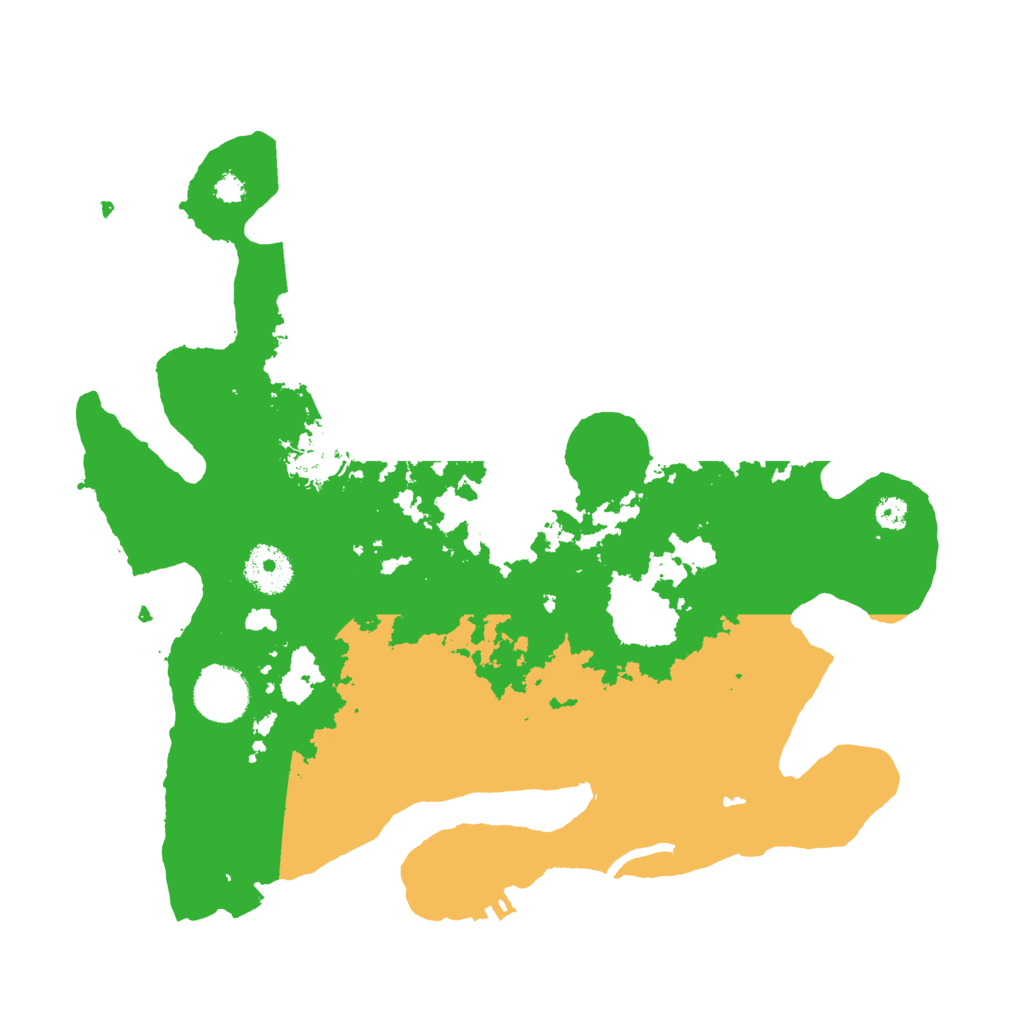 Biome Rust Map: Procedural Map, Size: 3250, Seed: 5001524