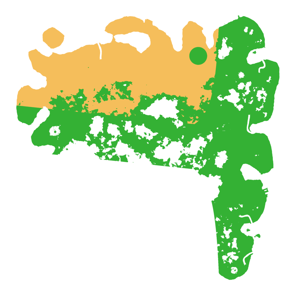 Biome Rust Map: Procedural Map, Size: 4444, Seed: 444748