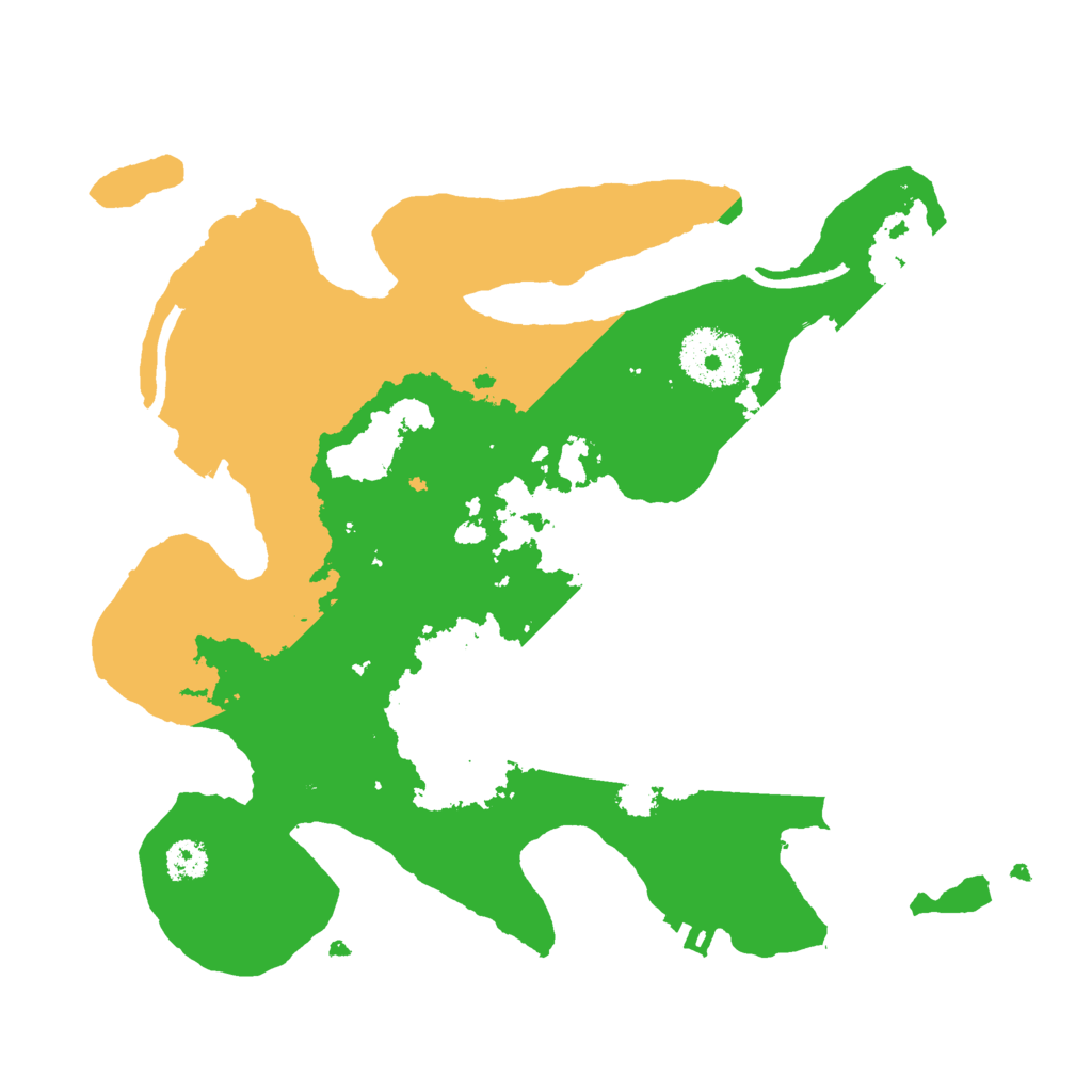 Biome Rust Map: Procedural Map, Size: 2700, Seed: 23432445