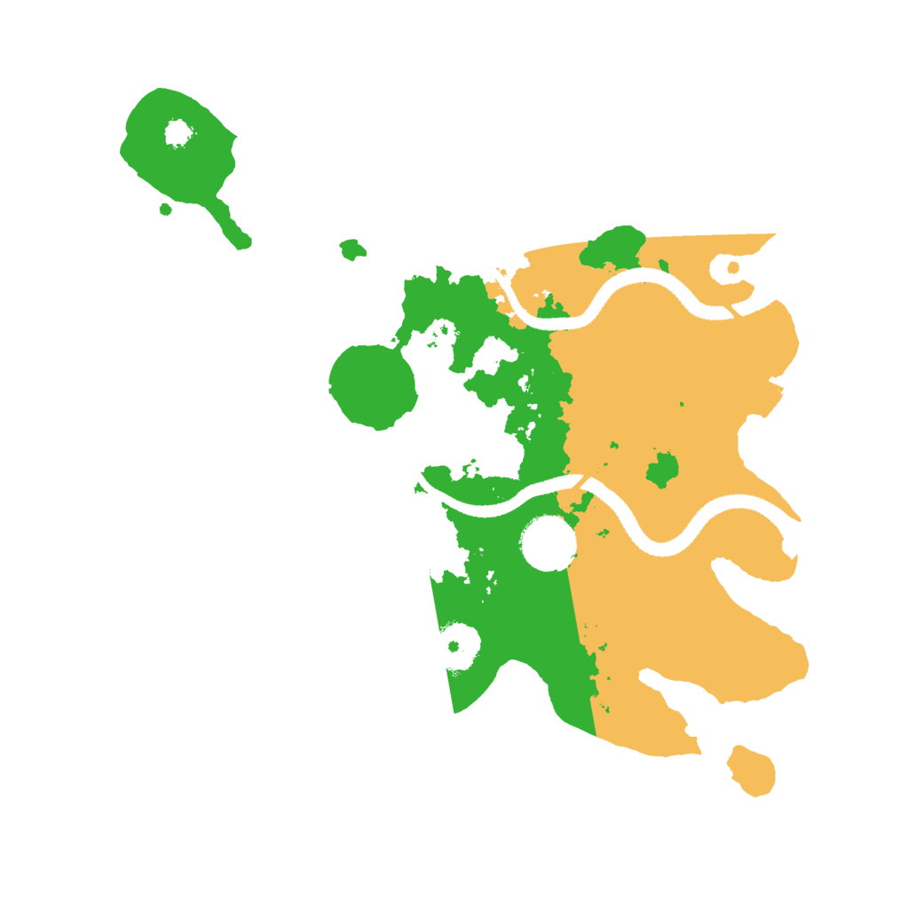 Biome Rust Map: Procedural Map, Size: 3000, Seed: 9444