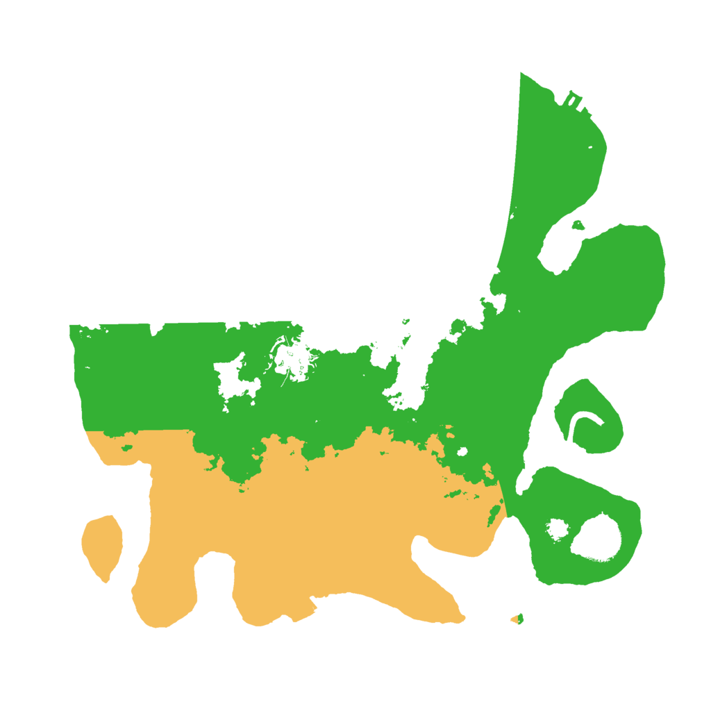 Biome Rust Map: Procedural Map, Size: 3000, Seed: 6083254