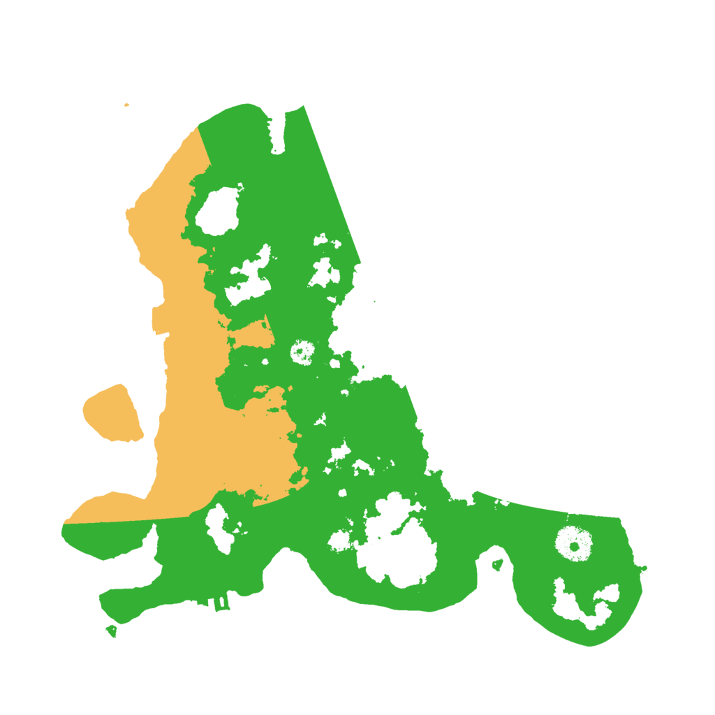 Biome Rust Map: Procedural Map, Size: 3000, Seed: 2820
