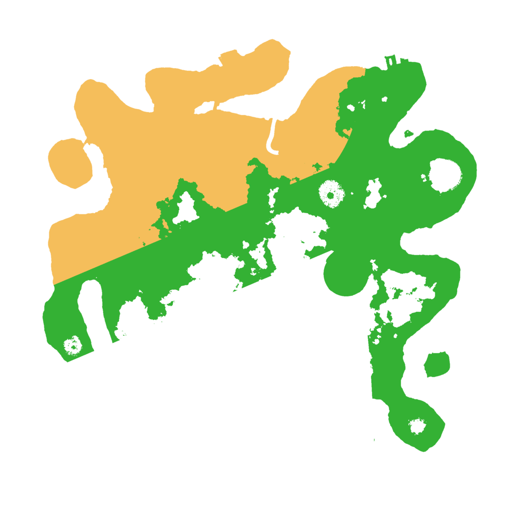 Biome Rust Map: Procedural Map, Size: 3000, Seed: 4259361