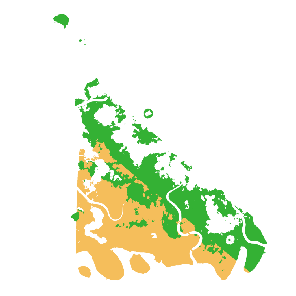 Biome Rust Map: Procedural Map, Size: 5000, Seed: 29465869