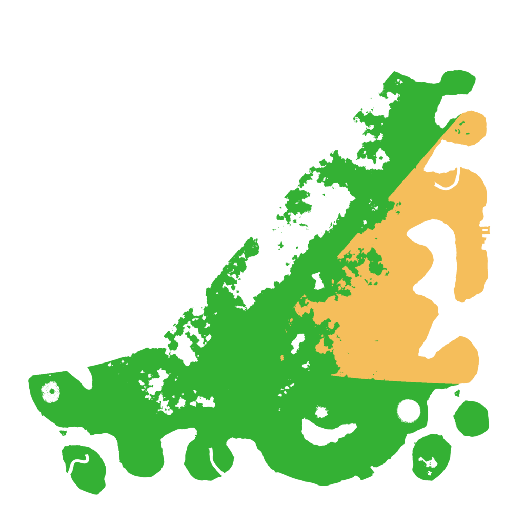 Biome Rust Map: Procedural Map, Size: 4000, Seed: 5677372