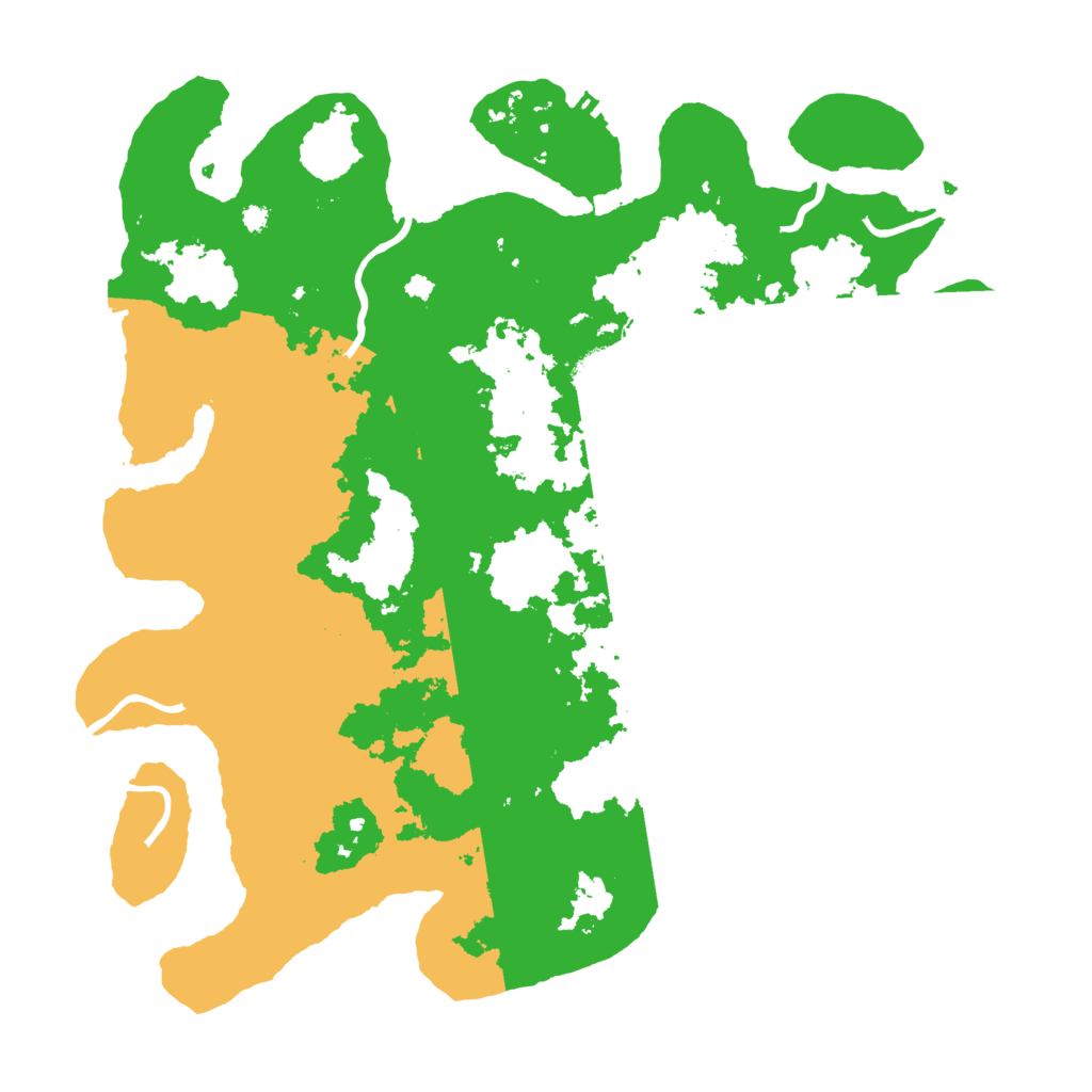 Biome Rust Map: Procedural Map, Size: 3800, Seed: 368400814