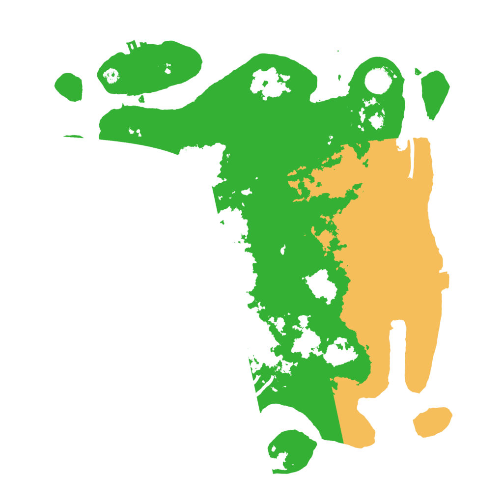 Biome Rust Map: Procedural Map, Size: 3500, Seed: 983832098