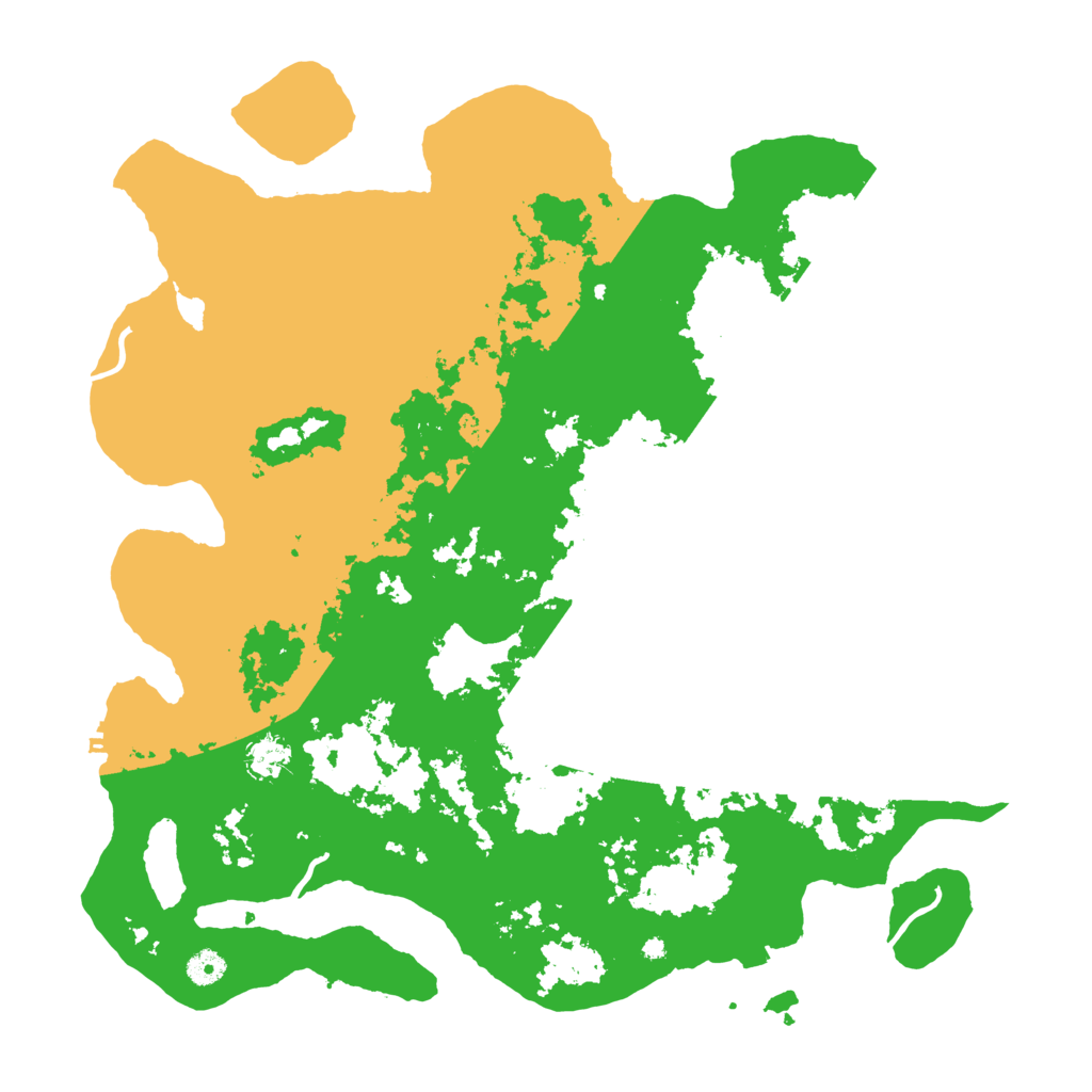 Biome Rust Map: Procedural Map, Size: 4500, Seed: 1870422112