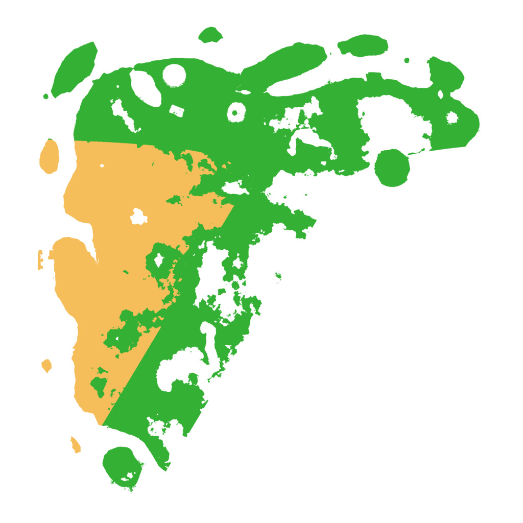 Biome Rust Map: Procedural Map, Size: 4000, Seed: 18135432