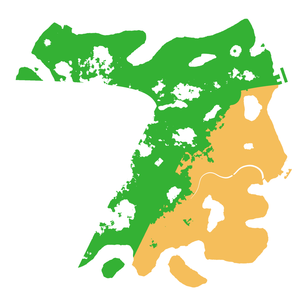 Biome Rust Map: Procedural Map, Size: 4000, Seed: 1337311679