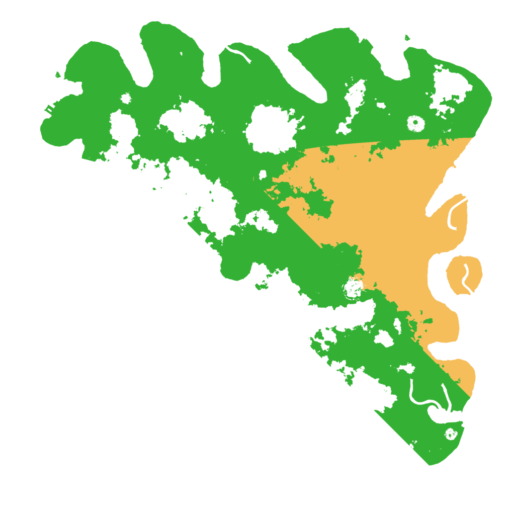 Biome Rust Map: Procedural Map, Size: 4500, Seed: 1852639688