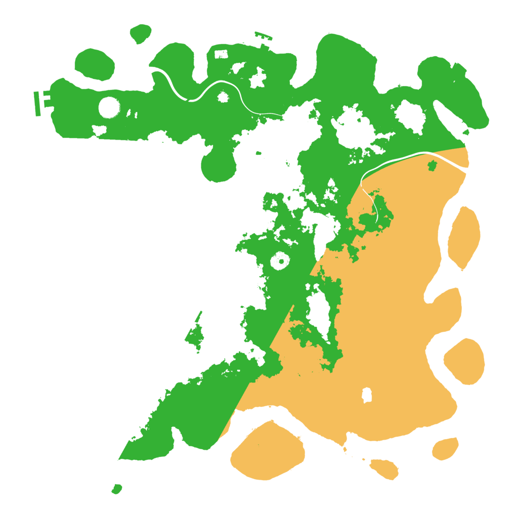 Biome Rust Map: Procedural Map, Size: 4250, Seed: 34997577