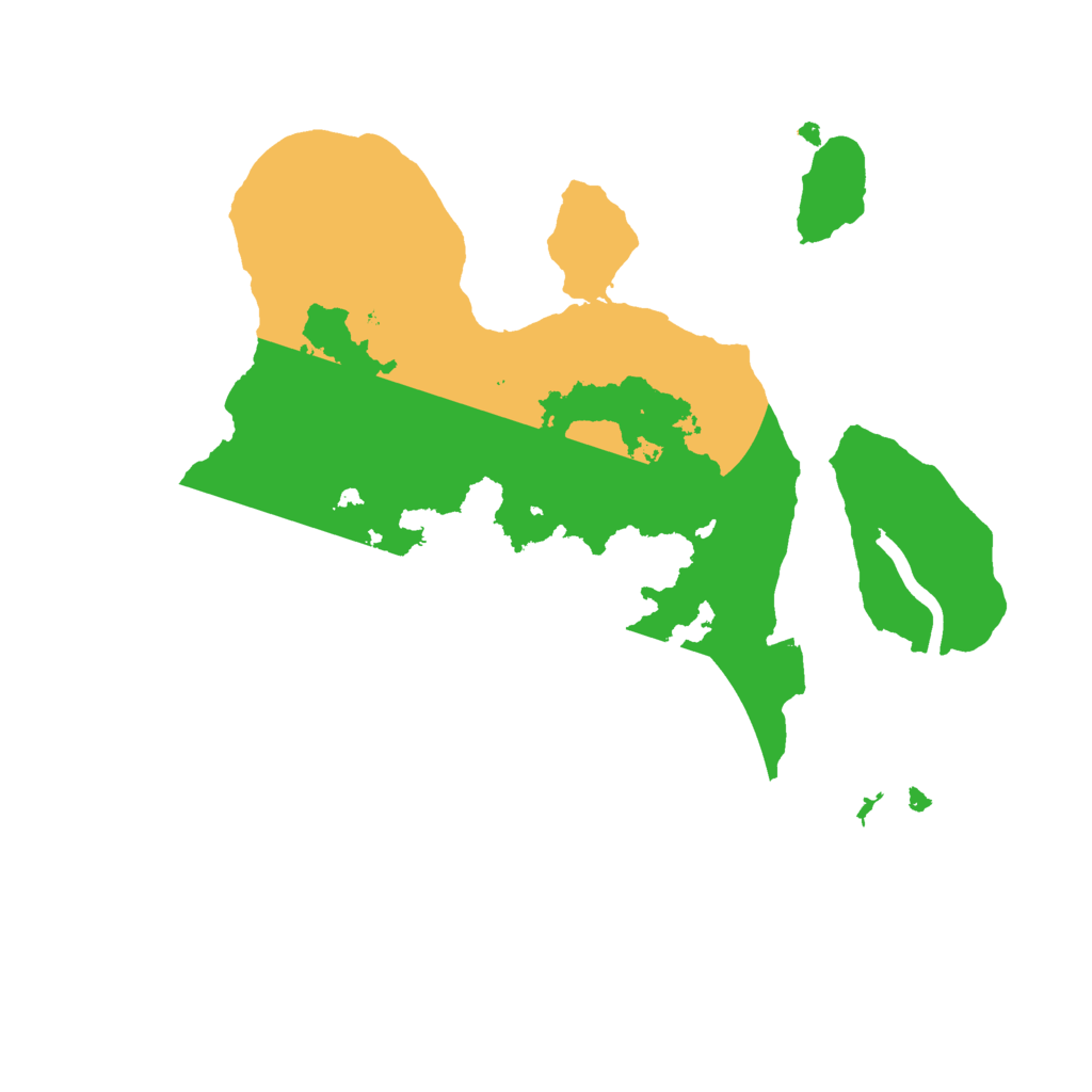 Biome Rust Map: Procedural Map, Size: 2250, Seed: 7