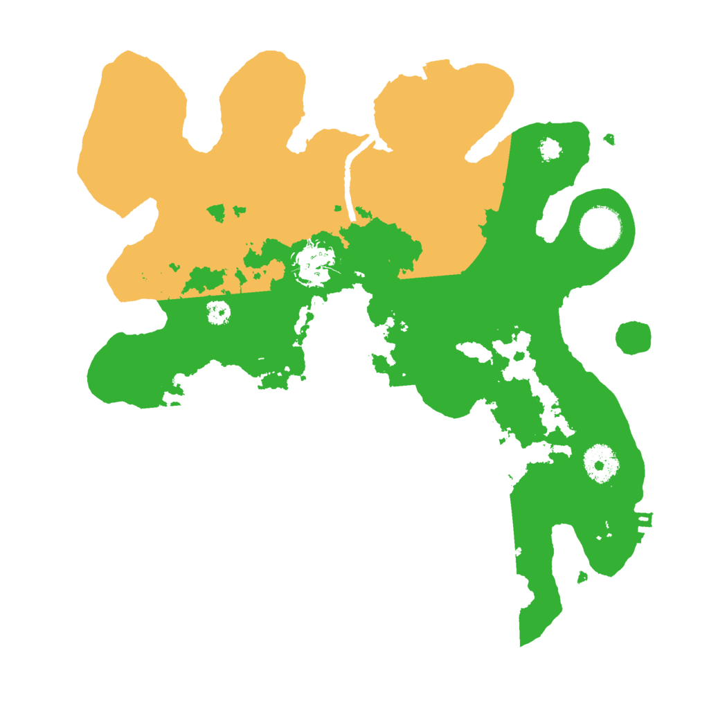 Biome Rust Map: Procedural Map, Size: 3000, Seed: 24828
