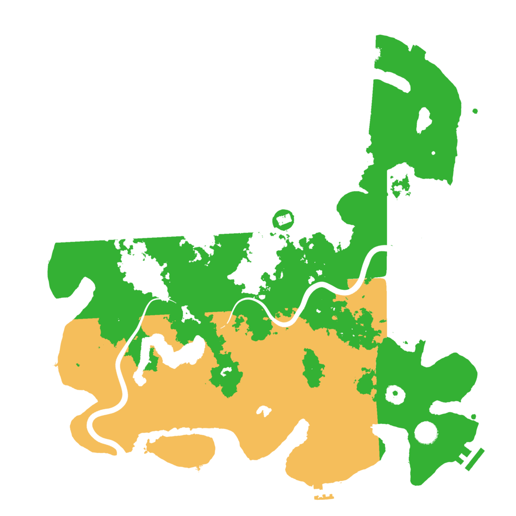 Biome Rust Map: Procedural Map, Size: 4000, Seed: 1017469825