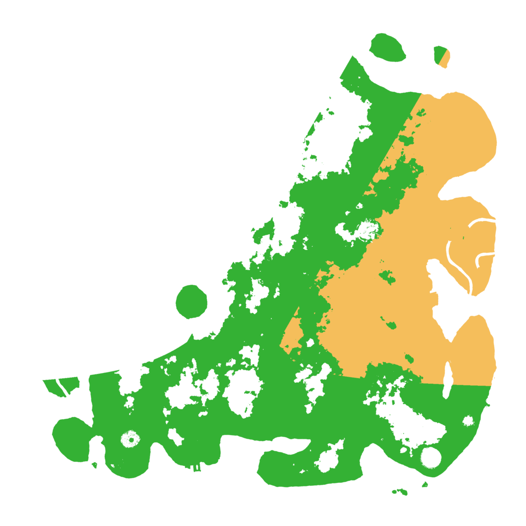 Biome Rust Map: Procedural Map, Size: 4500, Seed: 1896582883