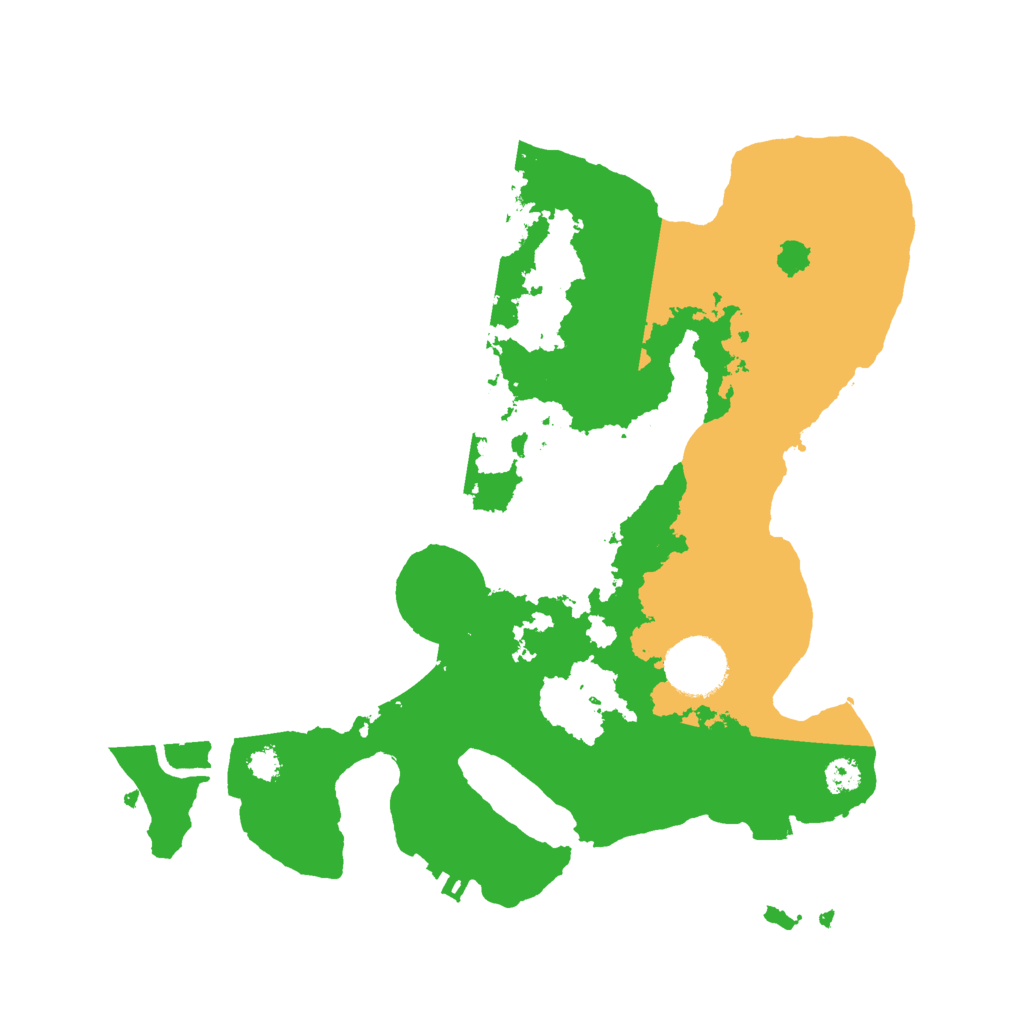 Biome Rust Map: Procedural Map, Size: 3000, Seed: 268943307