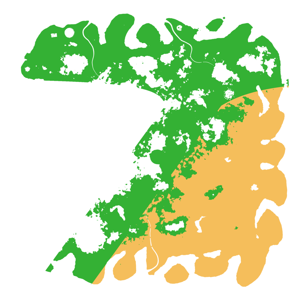 Biome Rust Map: Procedural Map, Size: 5477, Seed: 1926058888