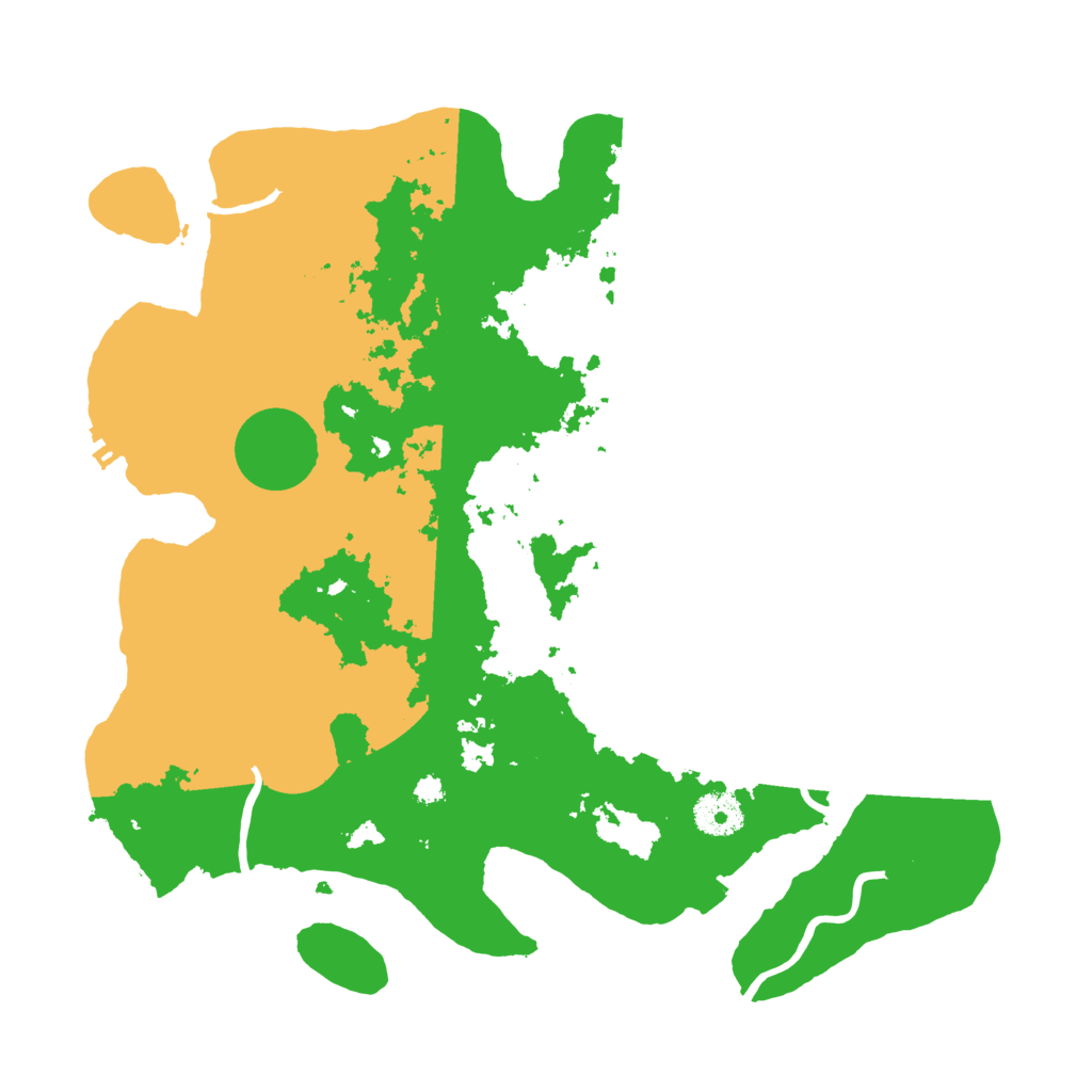 Biome Rust Map: Procedural Map, Size: 3500, Seed: 1795734216