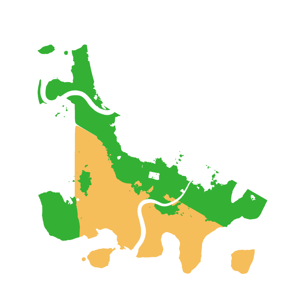 Biome Rust Map: Procedural Map, Size: 3000, Seed: 984986477