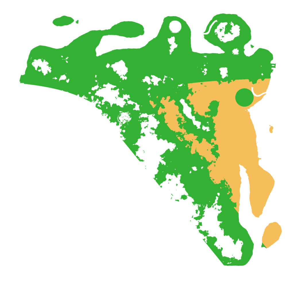 Biome Rust Map: Procedural Map, Size: 4250, Seed: 3163287