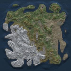 Thumbnail Rust Map: Procedural Map, Size: 4250, Seed: 3163287, 18 Monuments