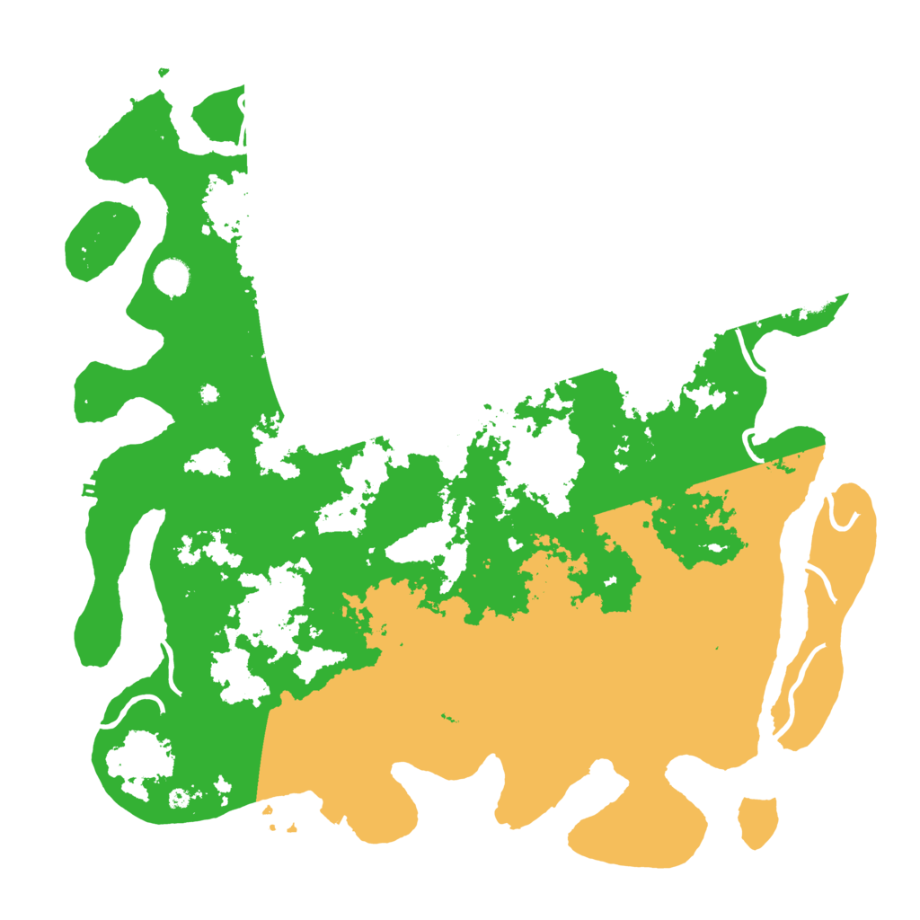 Biome Rust Map: Procedural Map, Size: 4500, Seed: 856504523