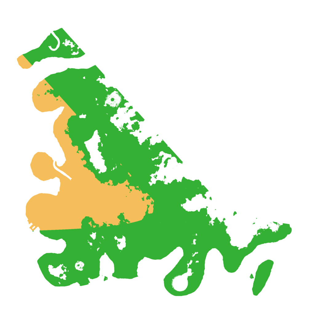 Biome Rust Map: Procedural Map, Size: 3500, Seed: 1514696486