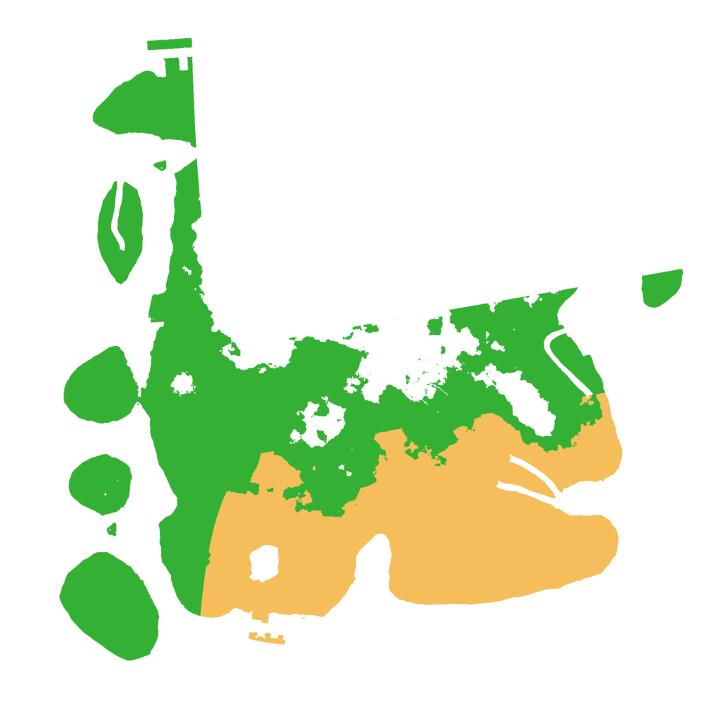 Biome Rust Map: Procedural Map, Size: 3000, Seed: 1915595632