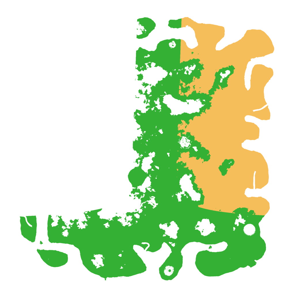 Biome Rust Map: Procedural Map, Size: 4500, Seed: 528429688