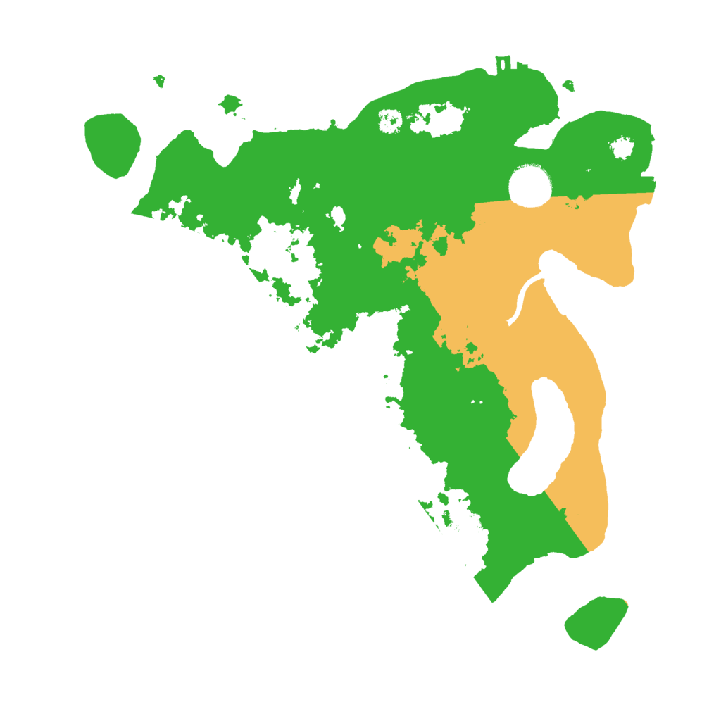 Biome Rust Map: Procedural Map, Size: 3000, Seed: 364744