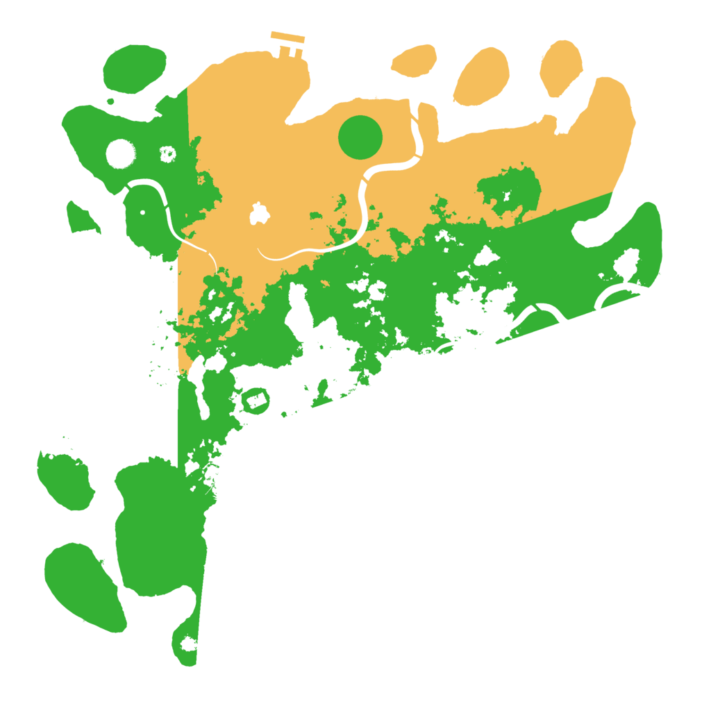 Biome Rust Map: Procedural Map, Size: 4250, Seed: 343960039