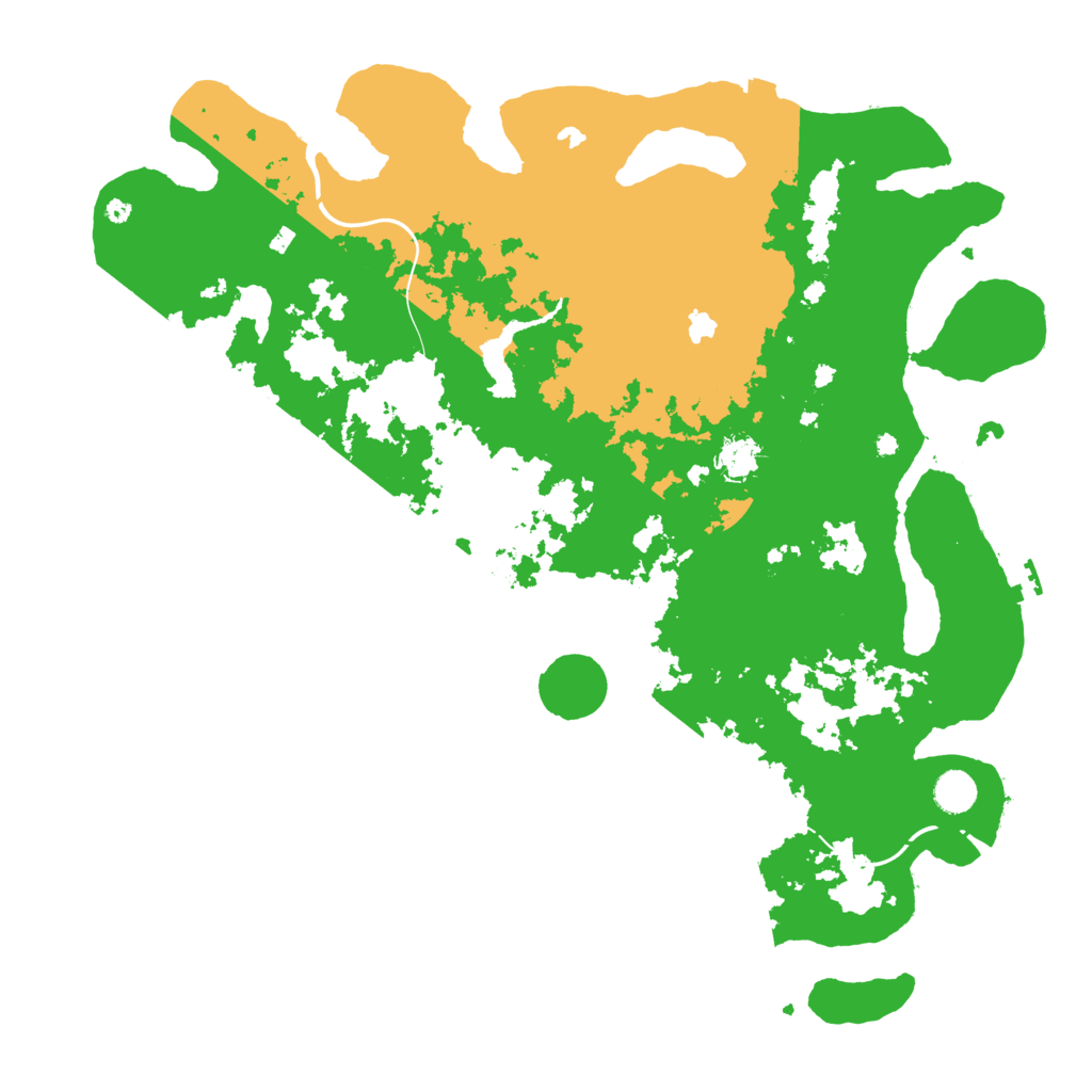 Biome Rust Map: Procedural Map, Size: 4500, Seed: 1844990407