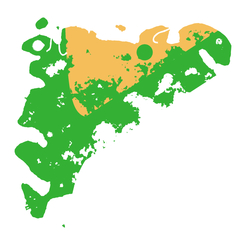 Biome Rust Map: Procedural Map, Size: 4000, Seed: 256495260