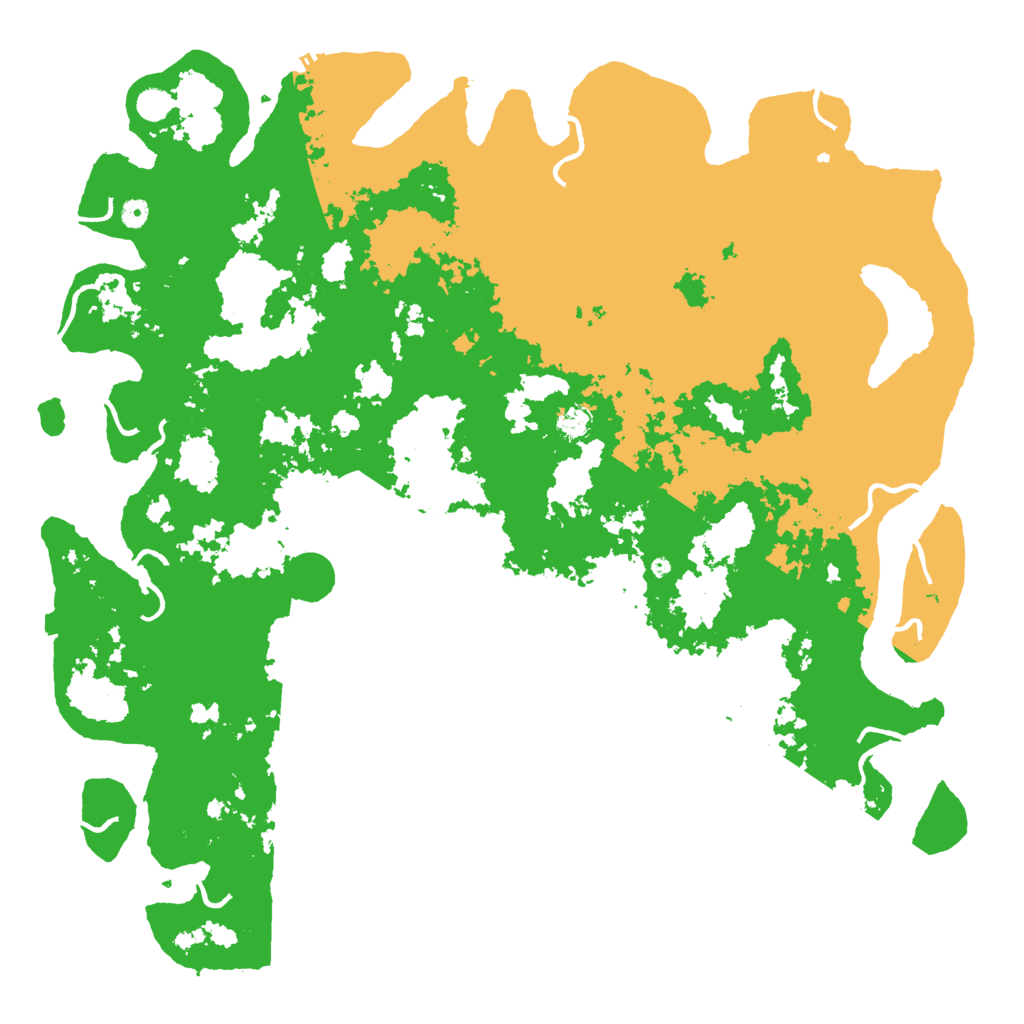 Biome Rust Map: Procedural Map, Size: 5500, Seed: 4506721